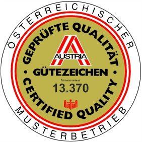 östereichischer musterbetrieb plakette